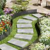 Steel Landscape Edging 4 Packs 40 X 8in Rust-Resistant Pathway Divider