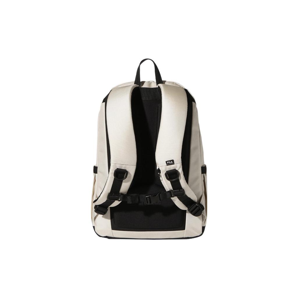 New FILA Nylon Backpack Regular Unisex Ecru FS3BPF5002X-CRM