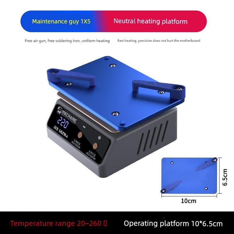 

Maintenance Guy Neutral Preheating Heating Platform Breakthrough Ix5ultra Layered Fit Tin Planting Glue Removal Neutral Heating Platform Maintenance guy iX5Ultra Neutral soldering station