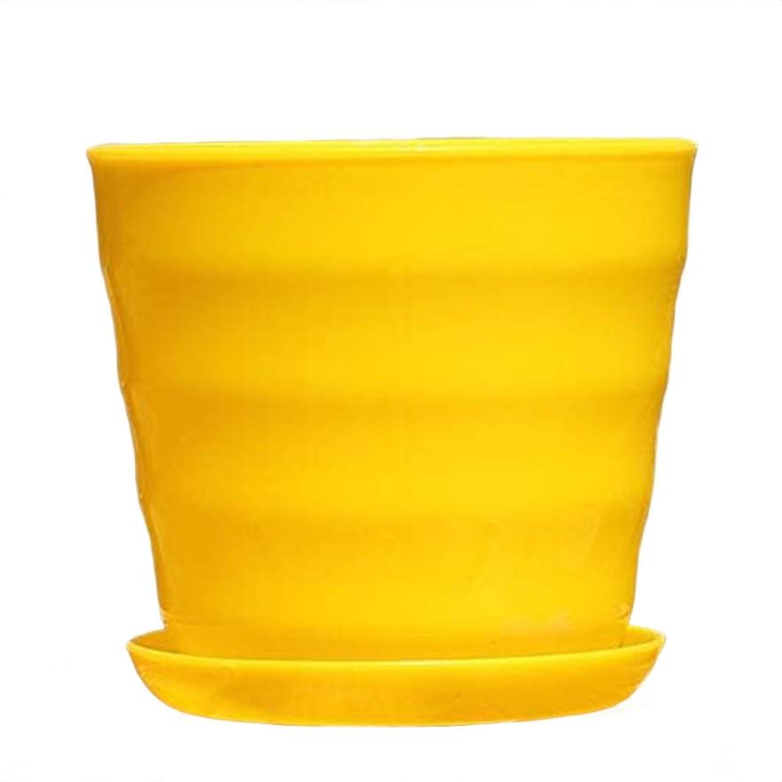 Blumentopf mit Drainage Imitation Blumentöpfe Stilvolle Pflanzgefäße