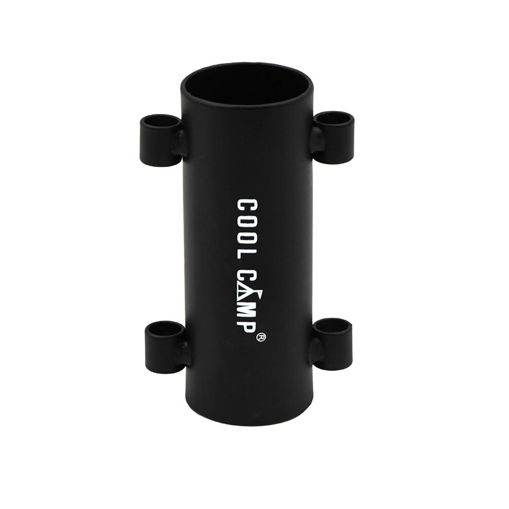 Outdoor Awning Fishing Canopy Poles Holder Windproof Tarp Pole Fixed Holder to Strengthen Windproof Tent Awning Pole Accessories
