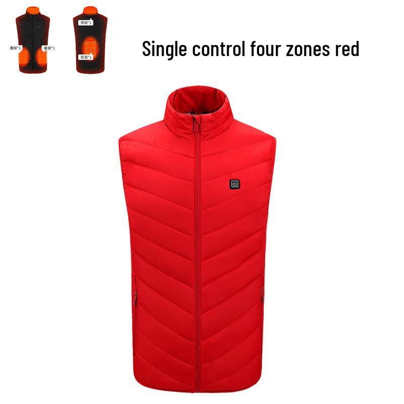 Smart USB Heated Vest for Autumn and Winter - Multi-Zone Temperature Control