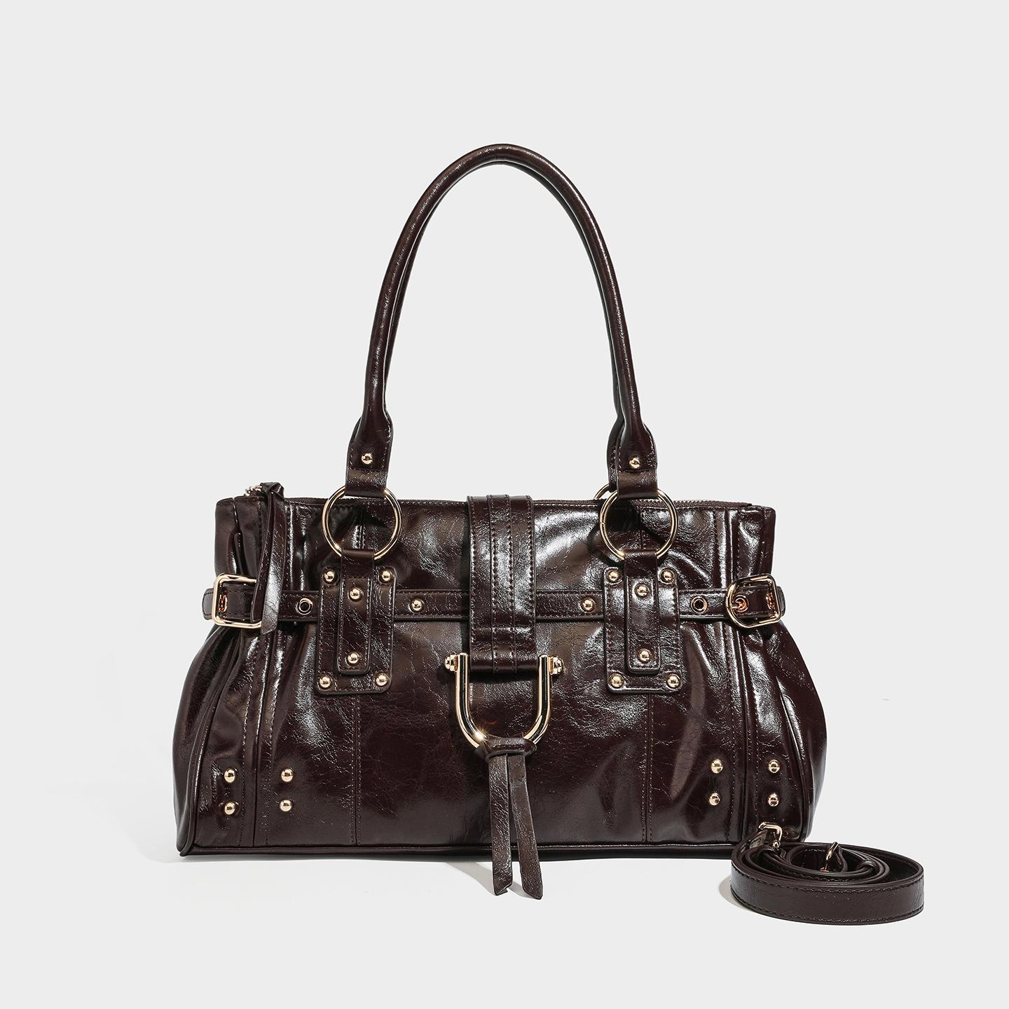 Fashion handbag niche retro high-end sense