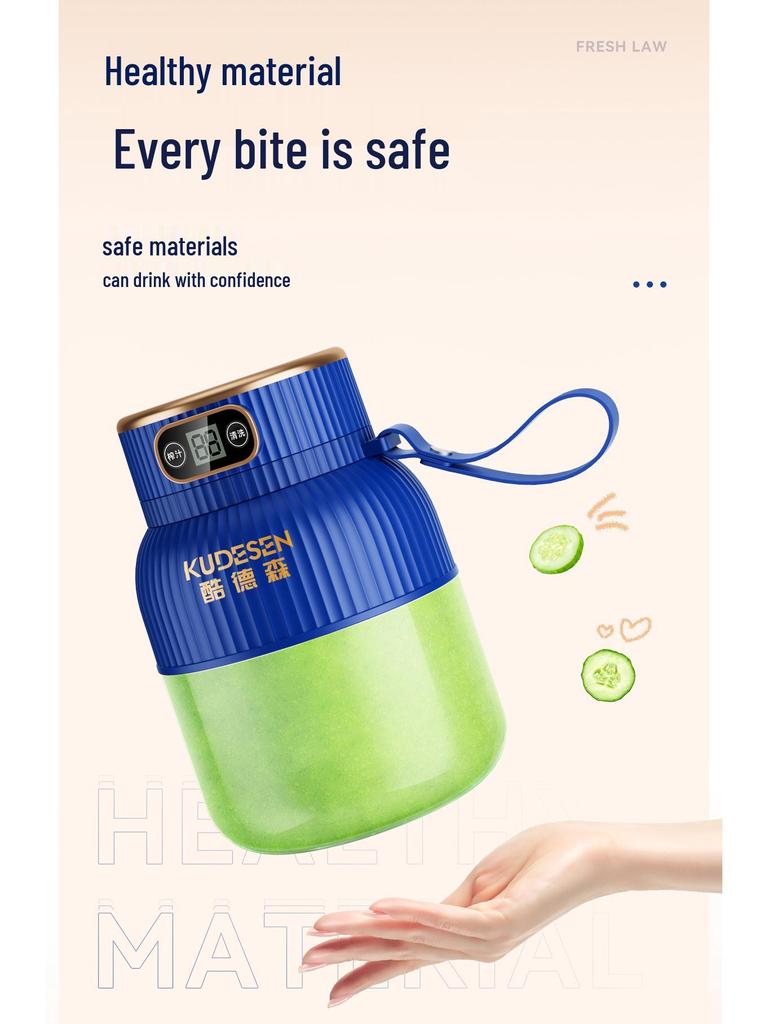 Ton Ton Portable Large-Capacity Juicer Cup for Fresh Fruit & Crushed Ice