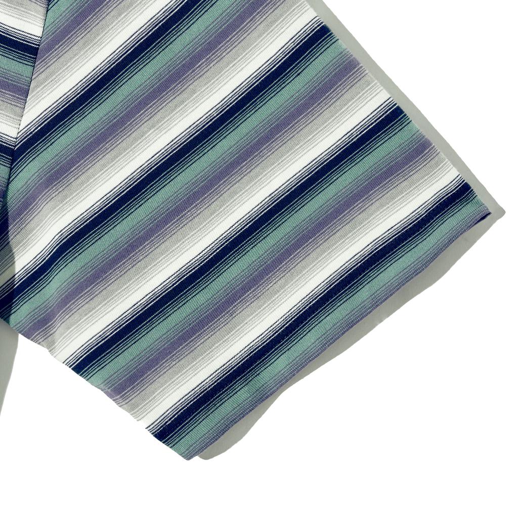 FILLUMINATE Mixed Color Stripe T-Shirt - Navy