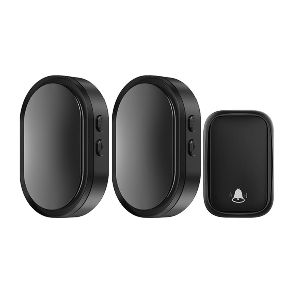 

3 шт. беспроводной дверной звонок музыкальный регулируемый дверной звонок наружная сигнализация передатчик для квартиры настенное оборудование для оповещений