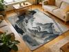 Mountain Ink Pattern Mat Living Room Decoration Home Sofa Non-Slip Carpet Study Bedroom Tatami Children'S Soft Floor Mat