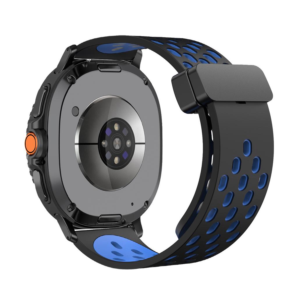 Magnetický řemínek pro Samsung Galaxy Watch 8 Classic 46mm Silikonový Sportovní Prodyšný Correa Náramek Galaxy Watch 8 44mm 40mm Řemínek