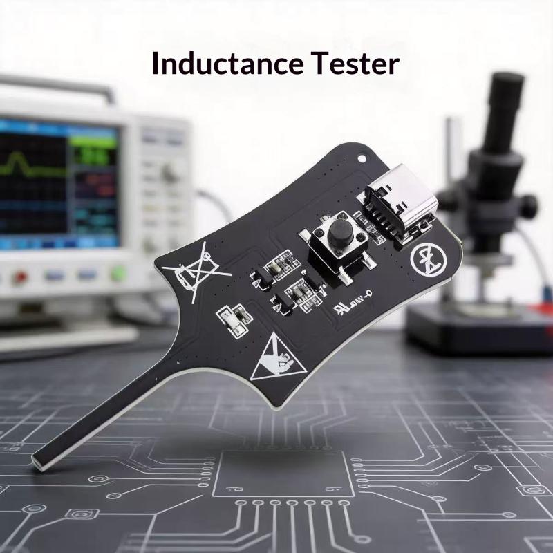 Inductor Detector Tool Motherboard Coil Tester For Phone Motherboard Repair Electromagnetic Induction Quick Fault Check A