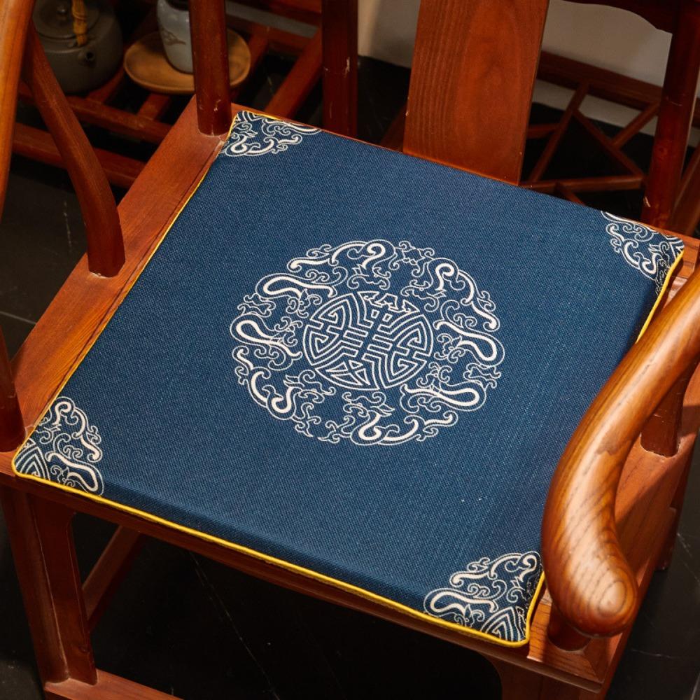 Redwood Sofa Cushion Thickened Seat Pad for Chinese Dining Chair Solid Wood Furniture Armchair
