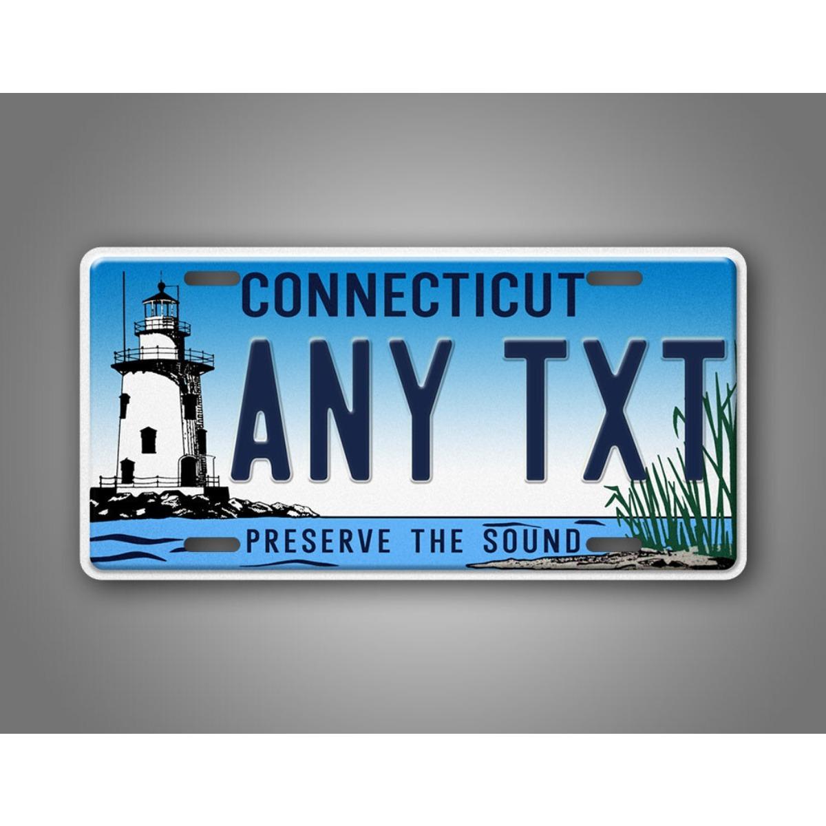 

Customizable 6x12 Inch Metal License Plate for Car & Wall Decoration белый