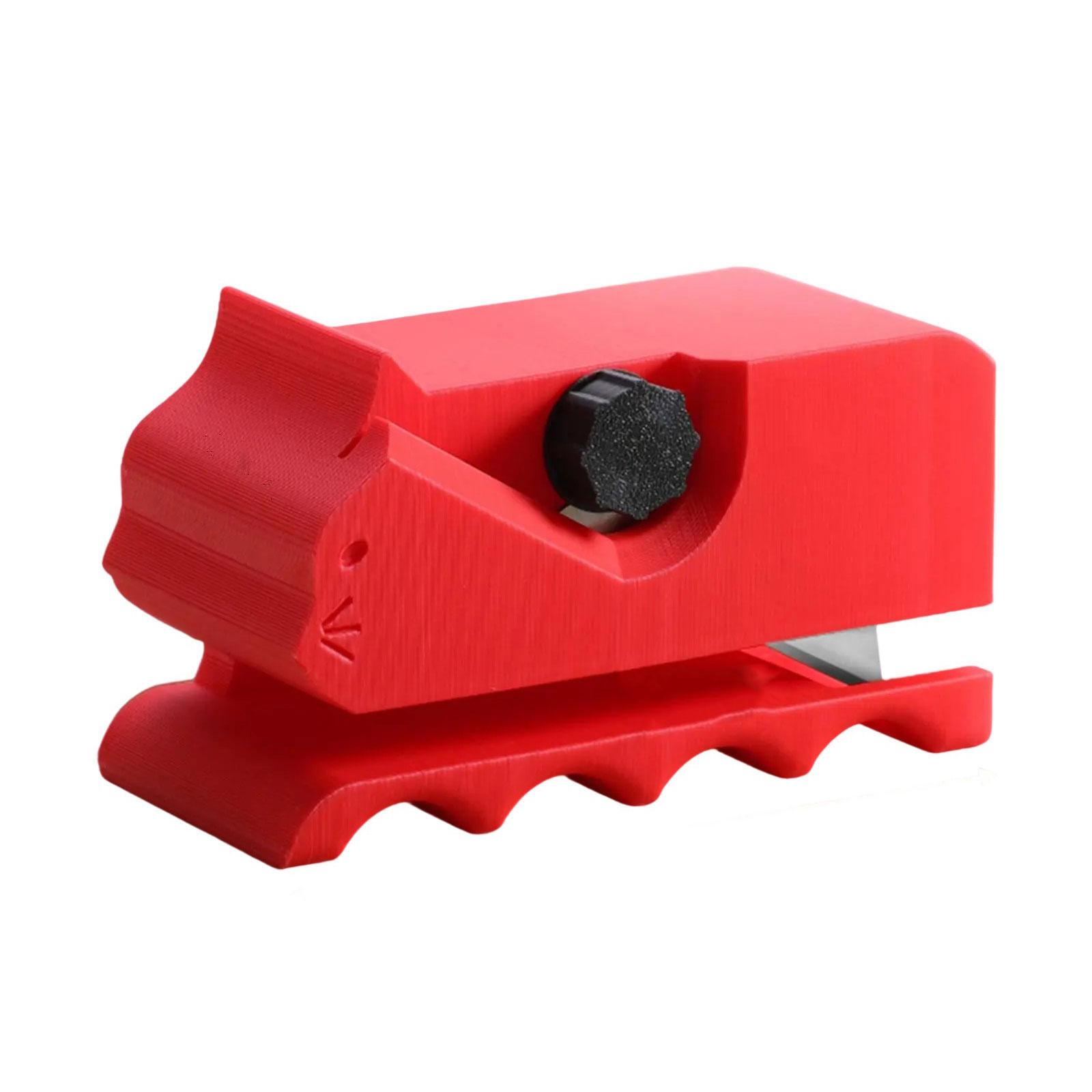 

Удобный картонный резак Эргономичная рукоятка Инструмент для резки картона Слайсер для картона Для когтеточек и художественных проектов красный