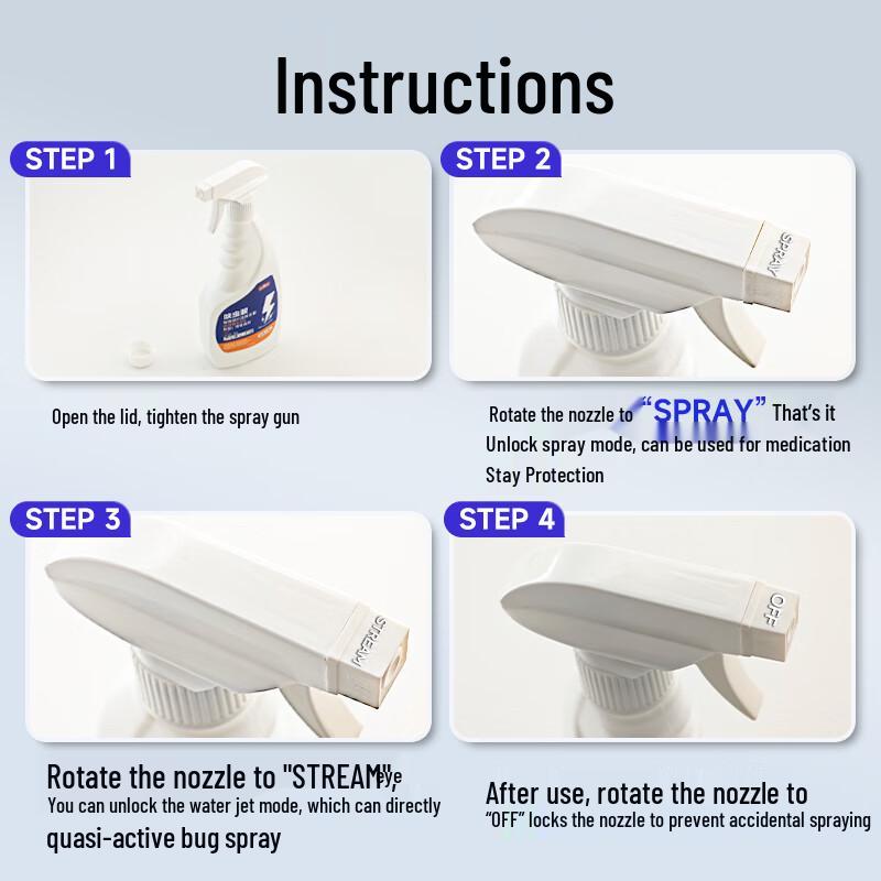 Juqi Flea & Bed Bug Killer Spray
