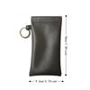 Hanging Glasses Storage Bag PU Leather Sunglasses Protective Cover  Eyewear Accessories