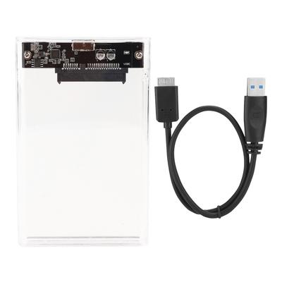 2,5 Zoll SATA High Speed USB 3.0 Mobiles Festplattengehäuse Externe Box für HDD SSD (Nicht Inclube-Festplatte)