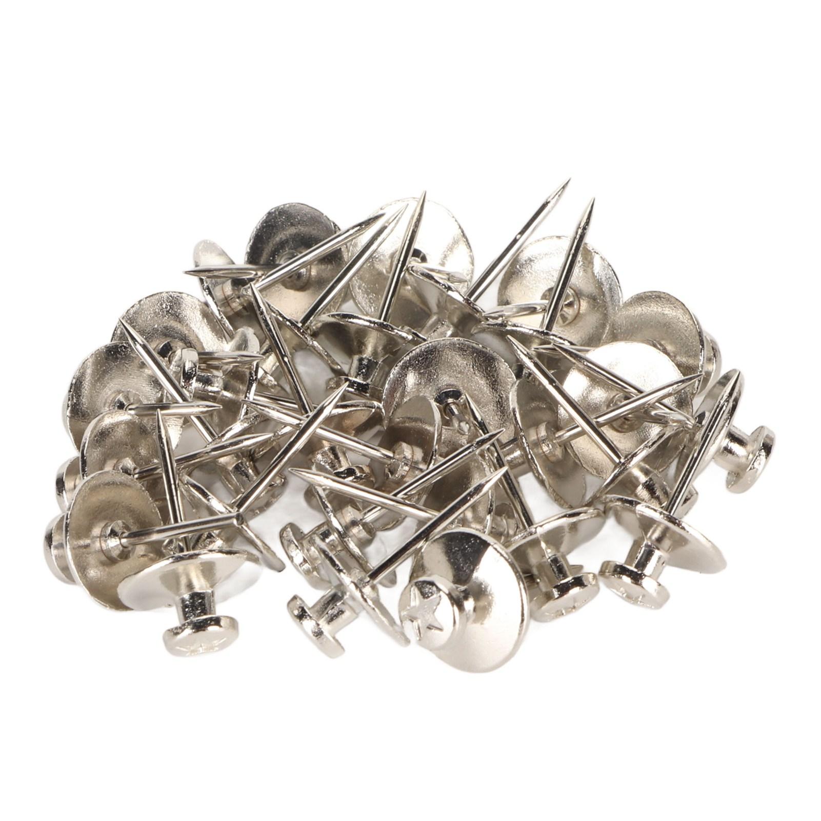 

30 шт. гвоздей для подвешивания картин из цинкового сплава, декоративные двухсторонние кнопки, крючки, кнопки для стены