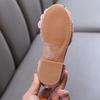 Spring and Autumn New Girls Sandals Girls Princess Rhinestone Shoes Leather Shoes Dance Performance Shoes