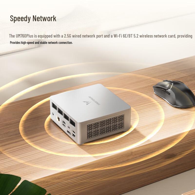 Minisforum UM760 Plus Ryzen R5-7640HS Mini PC (CN version)