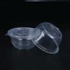 Thickened Disposable Round Soup Bowls with Lids (100 Count)