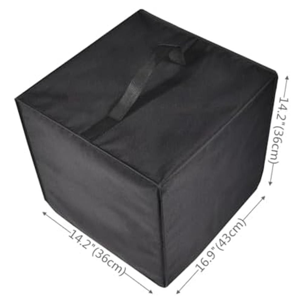 Heißluftfritteusen-Abdeckung 35 x 40 x 31 cm wasserdicht staubdicht Nylon-Stoffschutz für 12 Quart 6 in 1 RJ38 1 Modell