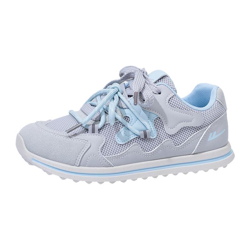 

Double lace-up lightweight mesh summer new not tired feet sports shoes high value fashion women s single shoes 35