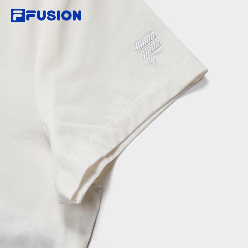 FILAFUSION Women's Slim Fit Knit Short Sleeve T-Shirt