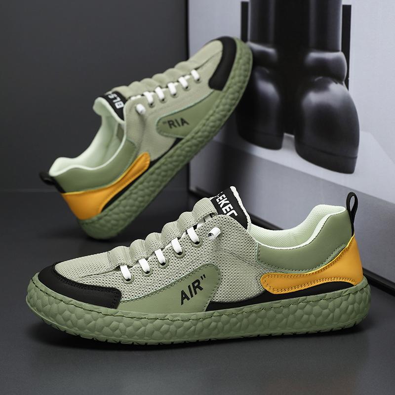 Men Shoes Summer Mesh Sneakers Casual Breathable Fashion Tennis Outdoor Skateboard Platform Sports Luxury Designer Tennis Shoes