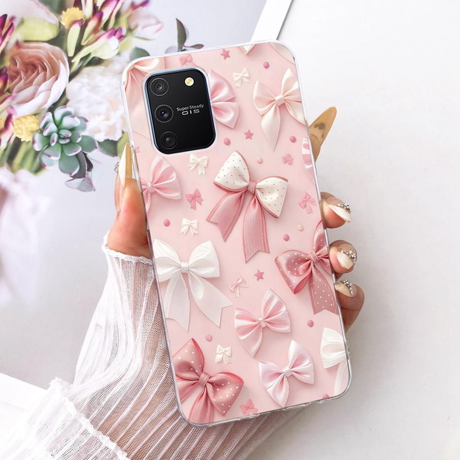 For Samsung Galaxy S10 Lite Case SM-G770F Luxury Butterfly Tree Painted Cover Soft Silicone Phone Case For Samsung S10 Lite Bags