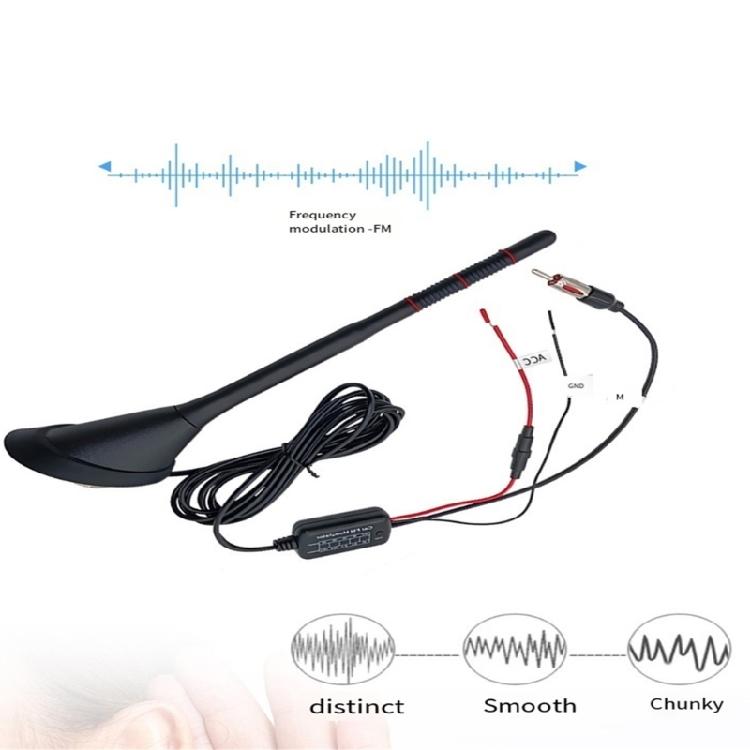 Weather Resistant Car Roof Antenna Plastic Car Antenna Whip Styles Antenna Efficient Vehicle Antenna for Vehicles