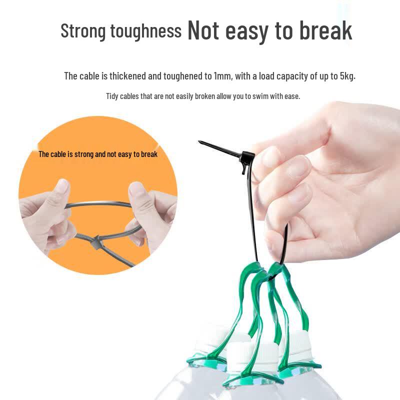Qantop Self-locking Nylon Cable Ties