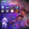 Space Dog Night Light Galaxy Star Astronaut Projector App Nebula Lamps Led Lights Smart Bluetooth Speaker For Bedroom Decorative Gift