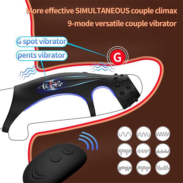 9 Vibration Cock Ring Sleeve Sex Toys Penis Sleeve With Remote Control Penis Ring Enhancer Cock Sleeve G Spot Vibrator Couples Adult Sex Toys For Men
