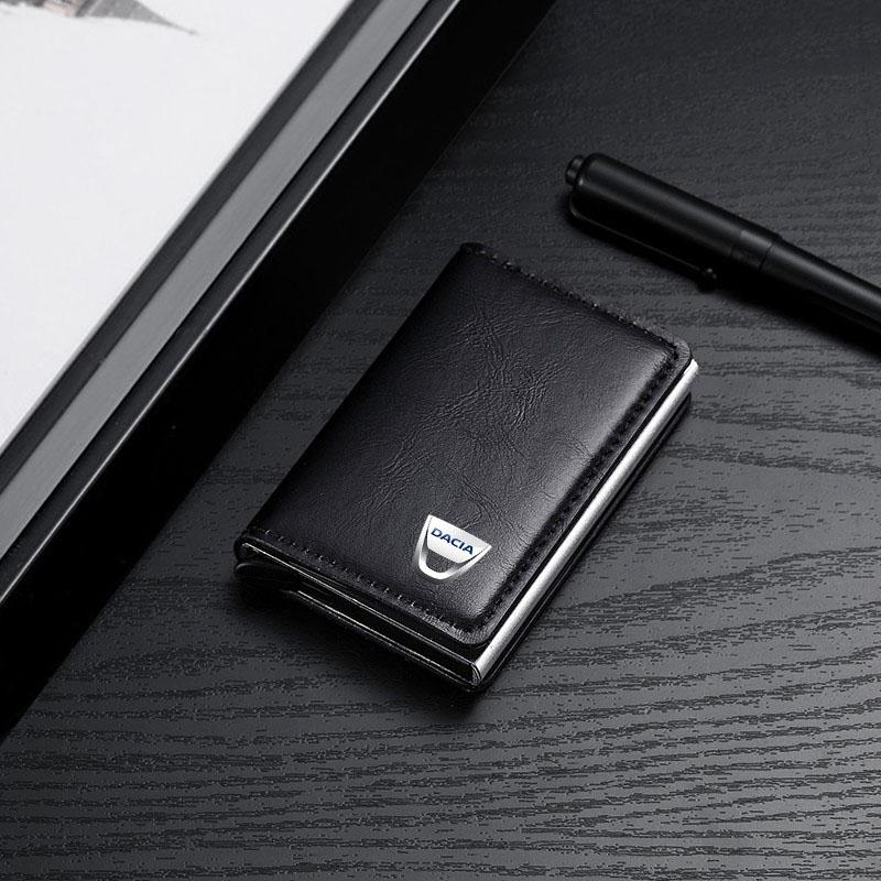 1 Stück Leder Auto Fahrdokumententasche ID Reisepass Kartenetui Kartenfach für Mercedes Benz C63 W117 Cla45 W205 W212 E63 W207 W176 A45 X156 Gla45 AMG