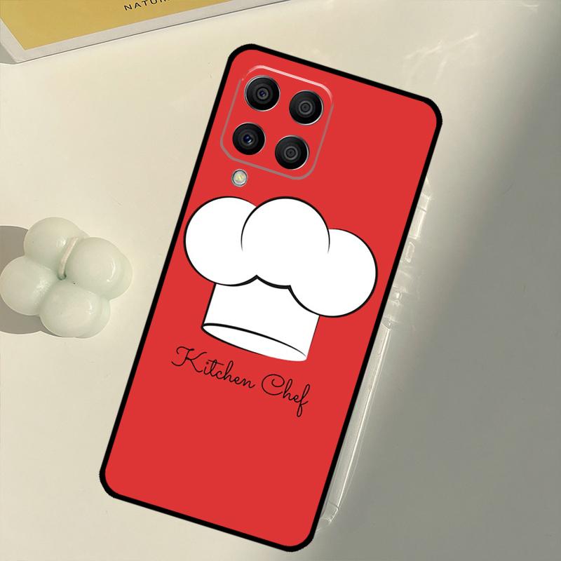 Cooking Chef For Samsung Galaxy M33 M13 M14 M12 M32 M52 M31 M55 M15 M11 M21 M35 M53 M34 M54 M06 M16 Case