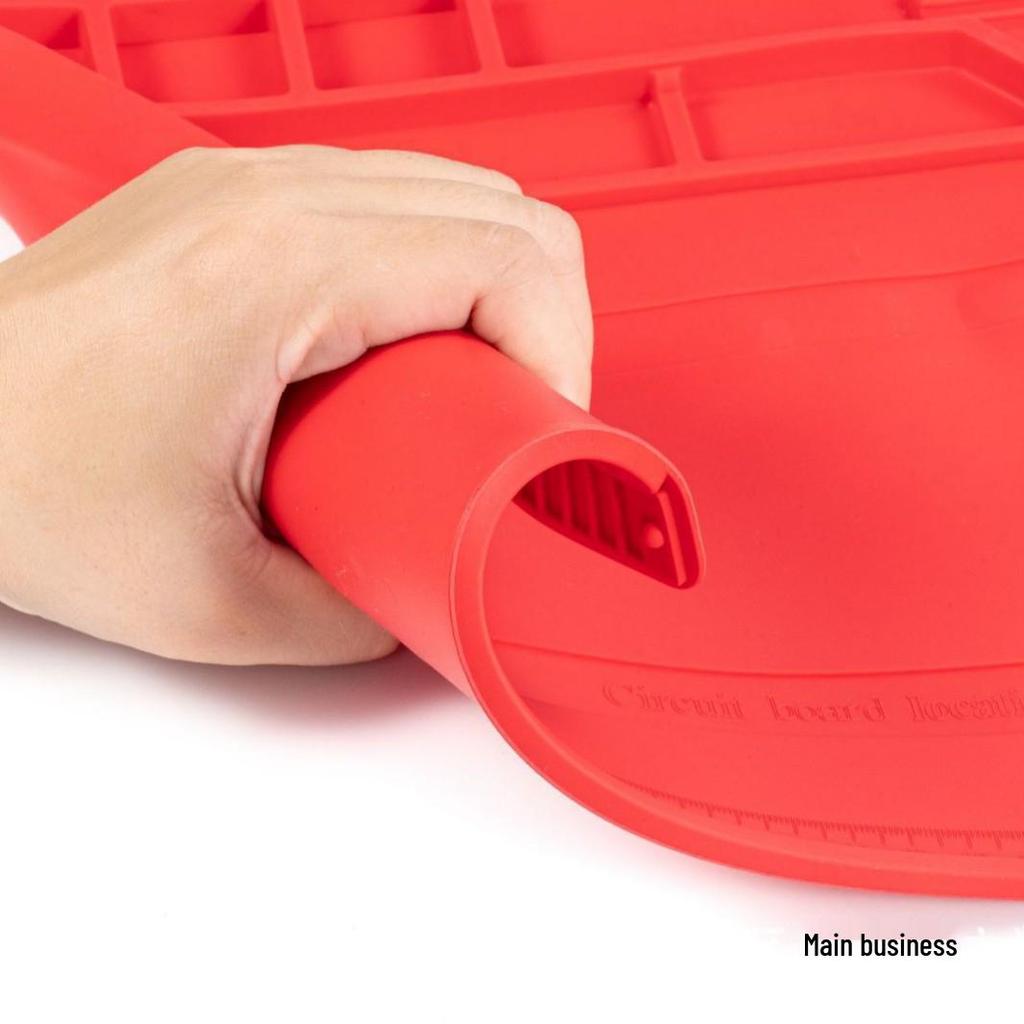 Hitzebeständige Silikon-Reparaturmatte mit antistatischem, magnetischem Design für Elektronik