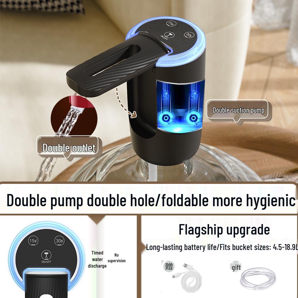 Double Pump High-Output Electric Bottled Water Dispenser for Home Use