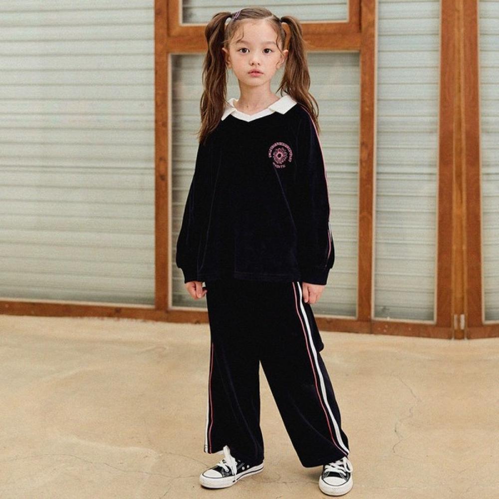 

Olivan Velour Zipped Top And Bottom Black blacks/160