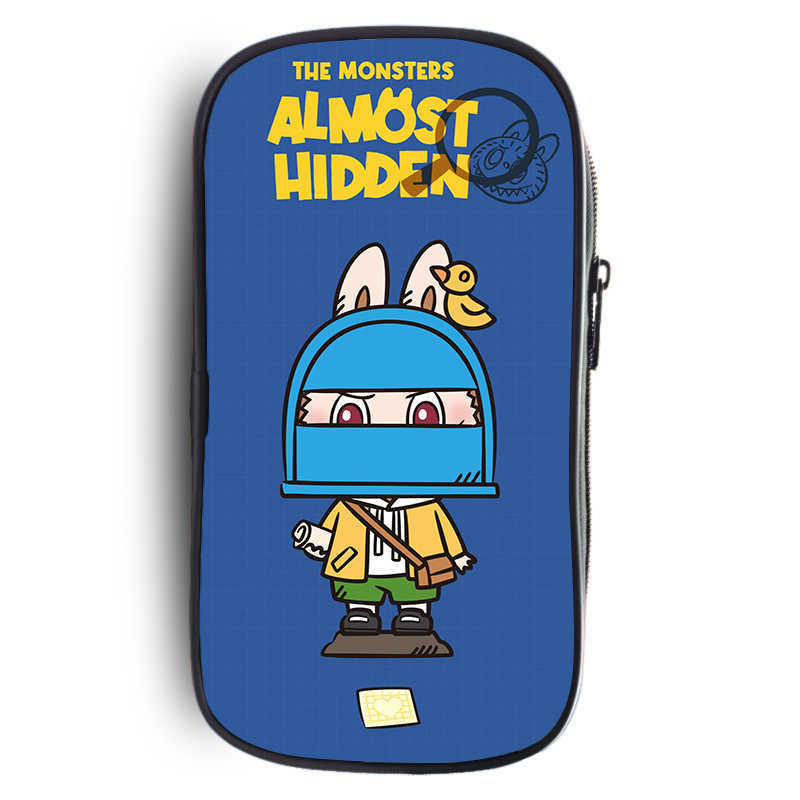 2025 Labubu Primary And Secondary School Students Cartoon Diy Printing Fashion Storage Pencil Bag
