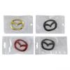 For Mazda CX6 RX7 MX5 CX5 CX3 Protege CX9 CX7 CX9 ABS Car Steering Wheel Emblem Cover Stickers Auto Logo Badge Decals Decoration FAWR