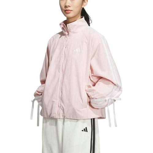 adidas Windbreaker WOVEN LOOSE FIT Jackets Coats Women's Light Pink KB0086