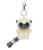 Aurora YooHoo Friends YooHoo Bush 14cm Colorful Animal Motif Plush 611450 & Keyring, Baby, Long, Toy,