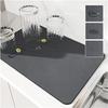 Super Absorbent Large Kitchen Absorbent Mat Antiskid Draining Coffee Dish Drying Mat Tableware Mat