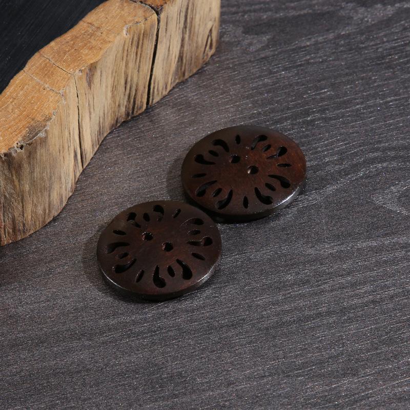 

Деревянная пуговица Мужская и женская одежда Свитер Куртка Круглые пуговицы Аксессуары Детский кардиган Рубашка Винтажные деревянные пуговицы 7 #deep coffee * 20mm * round