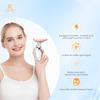 Neck Massager Face Sculpting Tool Three Light Modes Electric Skin Tightening Device LED Photon Beauty Instrument for Wrinkles