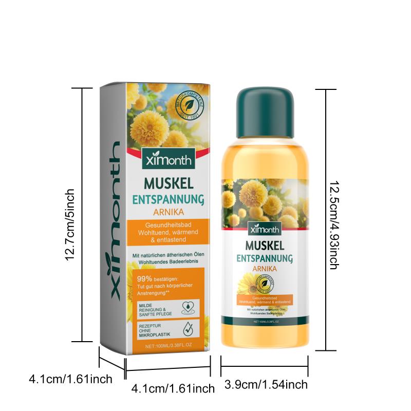 Deep Nourishing Bath Oil for Hydrating Skin Gentle Cleansing Anti Drying Smooth and Bright for Soothing Spa Home Bath