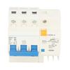 3P+N Miniature Circuit Breaker Ground Fault Leakage Overload Protection Switch 400V 63A