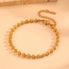 European INS Style Stainless Steel & Titanium 18K Ball Chain Non-Fading Jewelry Set