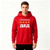 Men's Crewneck Hoodie, Russian Text General 4 Stars Print Casual Long Sleeve Sweatshirt Top