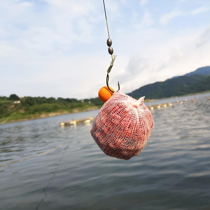 1PC Carp Fishing PVA Mesh Refill Roll Hair Rig Hook Bait Feeder Nets Bags Hook Water Dissolving Refillable PVA For Stocking Bags for Pellets and Rigs