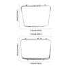 Car Water Cup Holder Strip Plating Trim Ring For Mercedes Benz C Class W205 GLC W253 2056830900 E Class W213 2015-2020